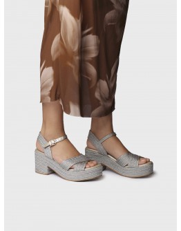 Toni Pons Premium Εσπαντρίγιες Πλατινέ Desiree