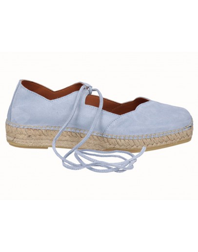 Viguera Δερμάτινες Εσπαντρίγιες Baby Blue 2346