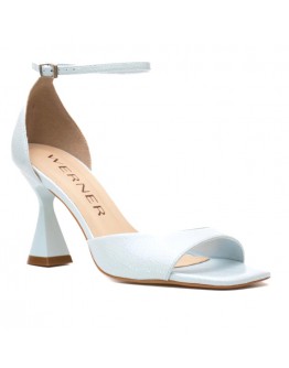 Werner Δερμάτινα Πέδιλα Λευκά 241001