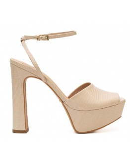 Werner Δερμάτινα Πέδιλα Μπεζ 165038