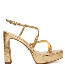 Werner Δερμάτινα Πέδιλα Χρυσά 180029