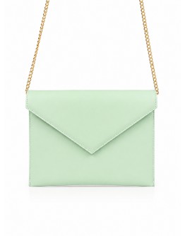 Senso Di Lusso Τσάντα Δερμάτινη Mint Green 3380