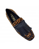 Wikers Δερμάτινα Loafers Leopard 165